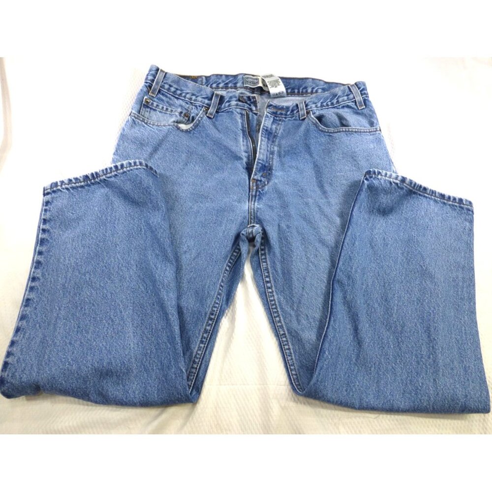 Signature By‎ Levi Strauss Vintage Blue Denim Regular Fit Dad Jeans W38 L30